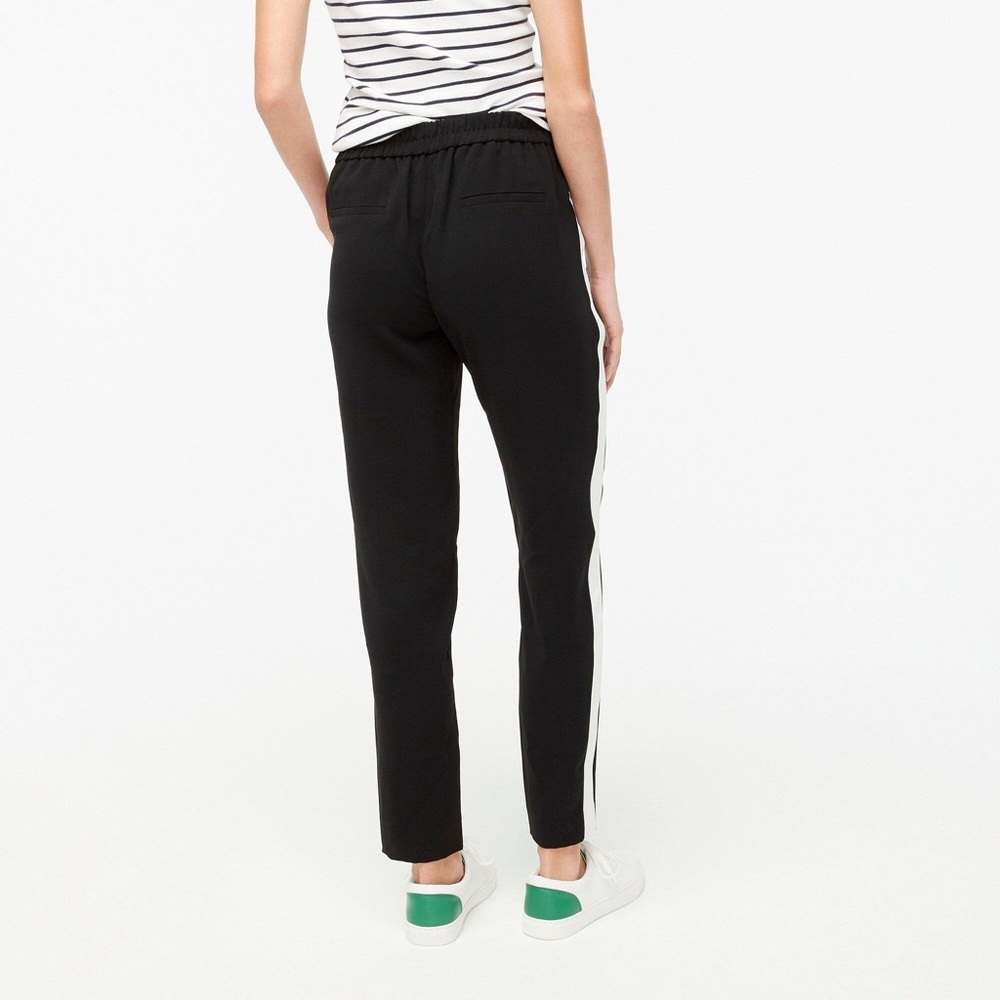 J. Crew Jamie Tuxedo Stripe Pant NEW! - Picture 2 of 8